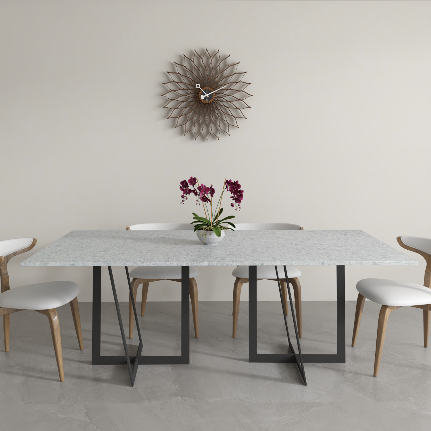 Capri Quartz Dining Table