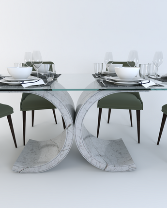 Maranello Quartz Dining Table 2000x1000