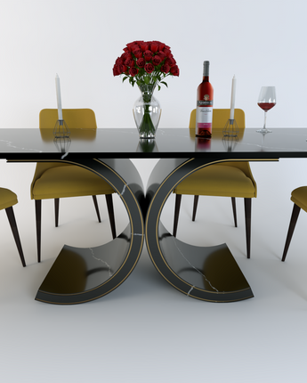 Maranello Quartz Dining Table 2000x1000