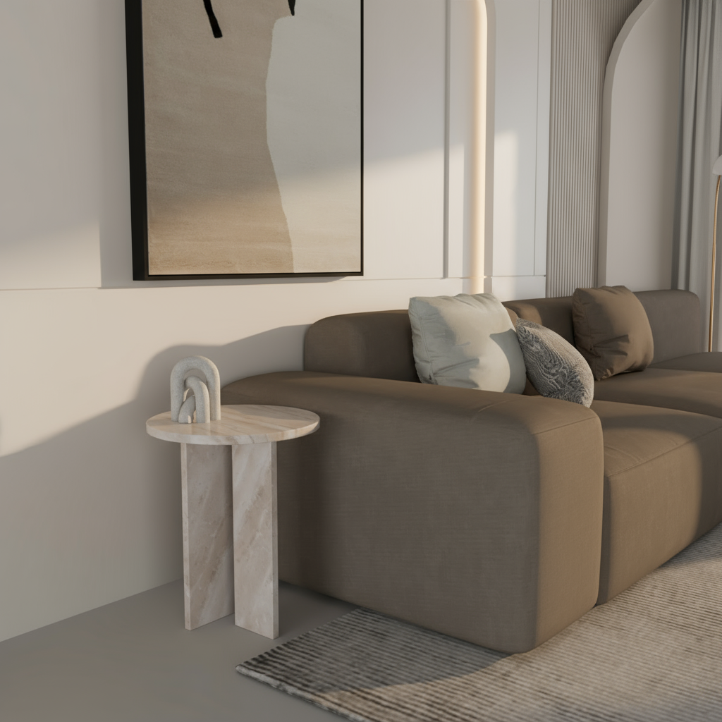 Maria Marble Side Table