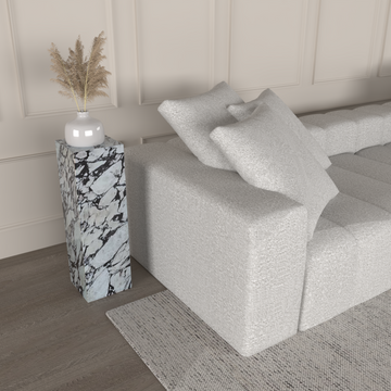 Otta Tall Marble Lamp Table