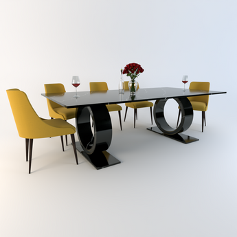 Sienna Quartz Dining Table 2900x1400