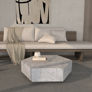 Valentina Low Granite Coffee Table