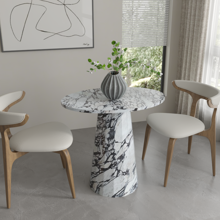 Lusso Small Marble Dining Table