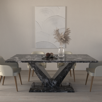 Vittoria Granite Dining Table