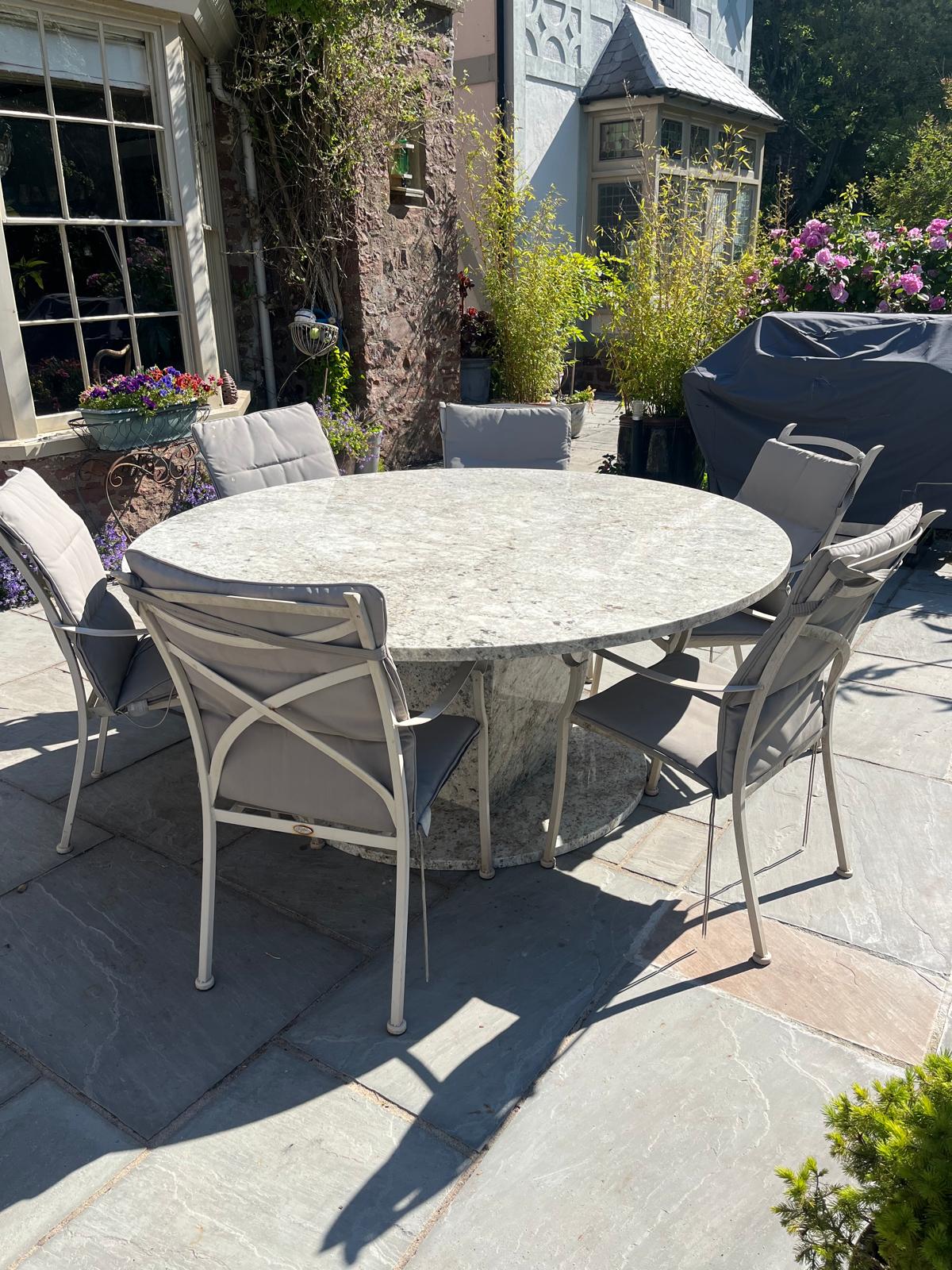 Crescendo Granite Outdoor Table