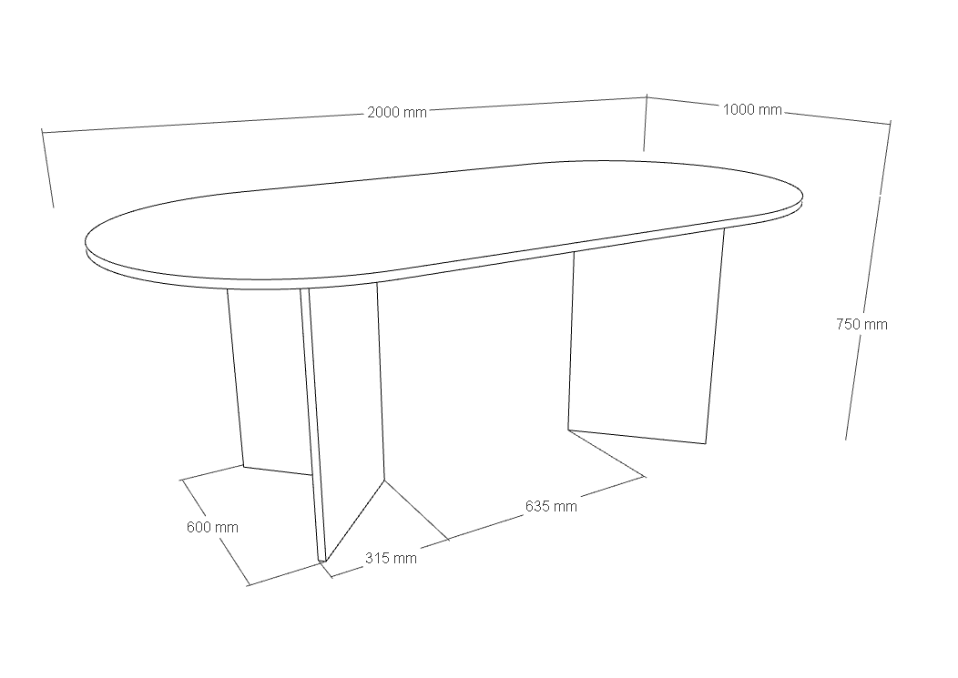 Angelo Quartz Dining Table
