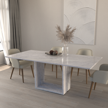 Aria Marble Dining Table