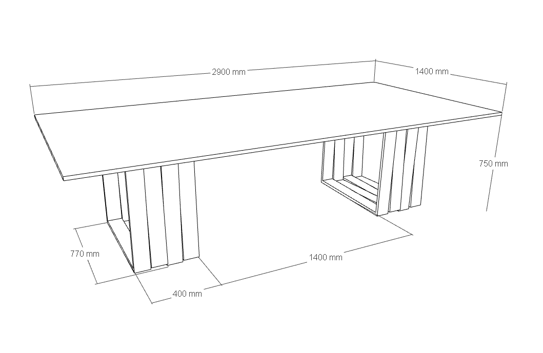 Aria Granite Dining Table