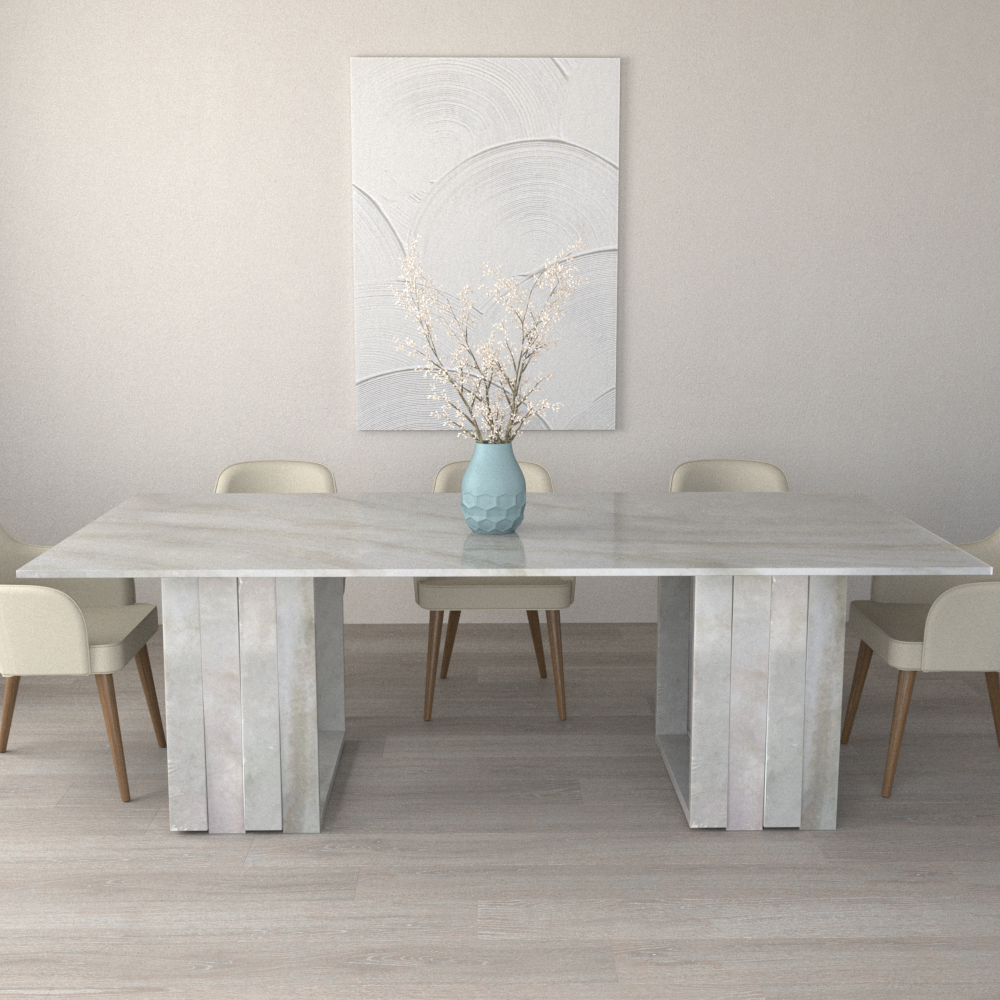 Aria Quartz Dining Table