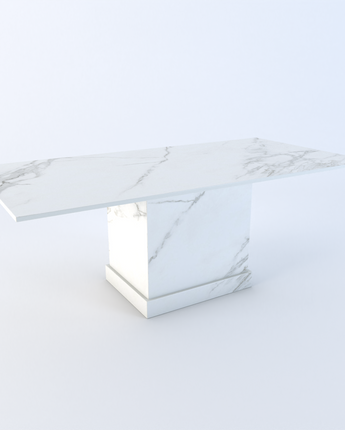 Athena Sintered Stone Rectangular Coffee Table