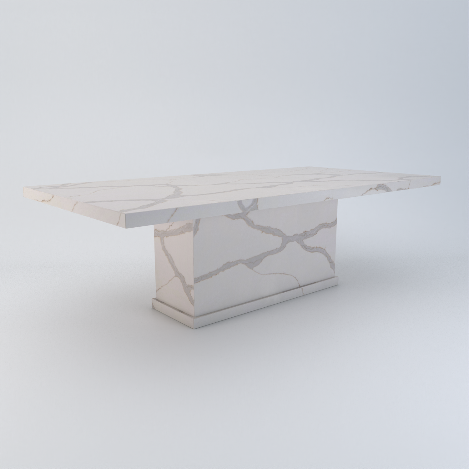 Athena Quartz Dining Table – Steve Bristow Furniture