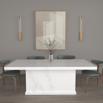 Athena Quartz Dining Table