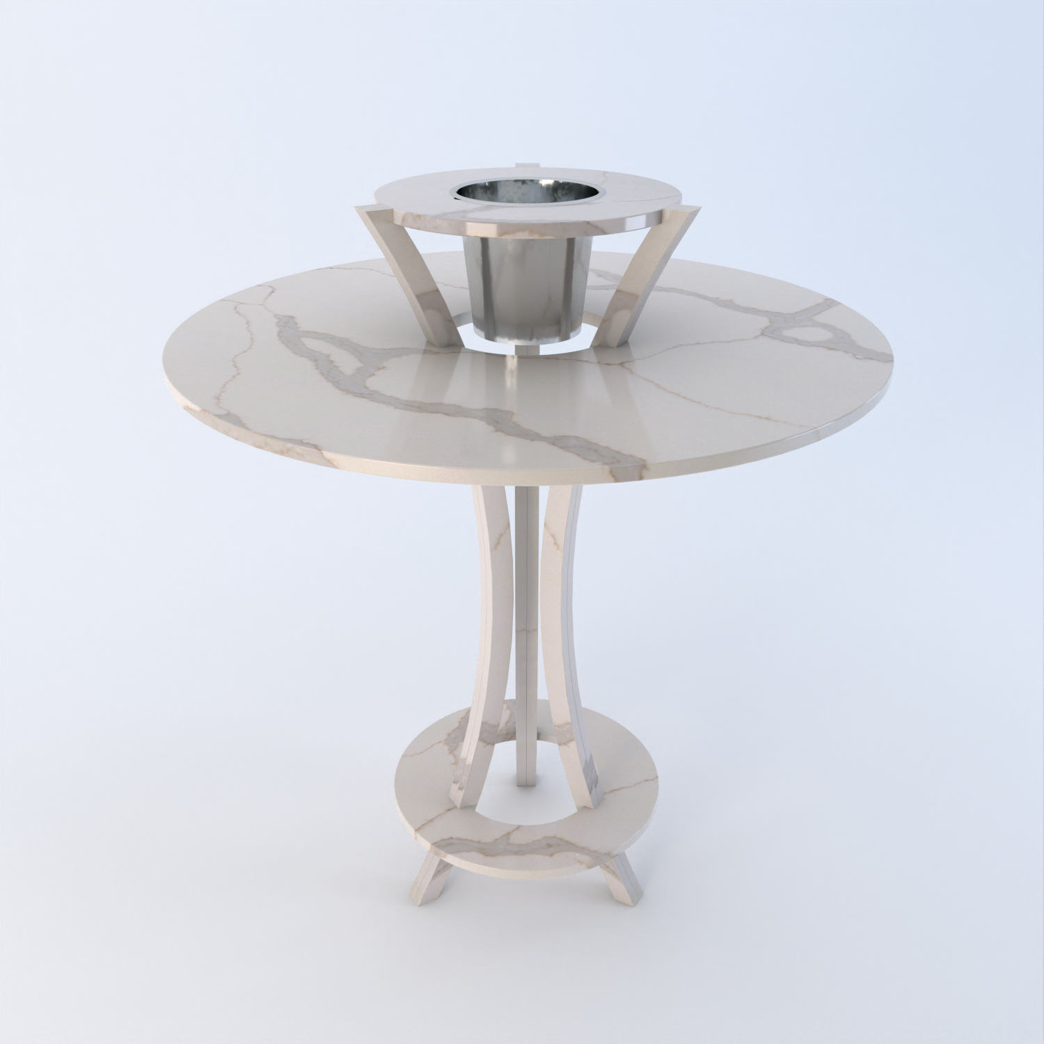Quartz Bar Table