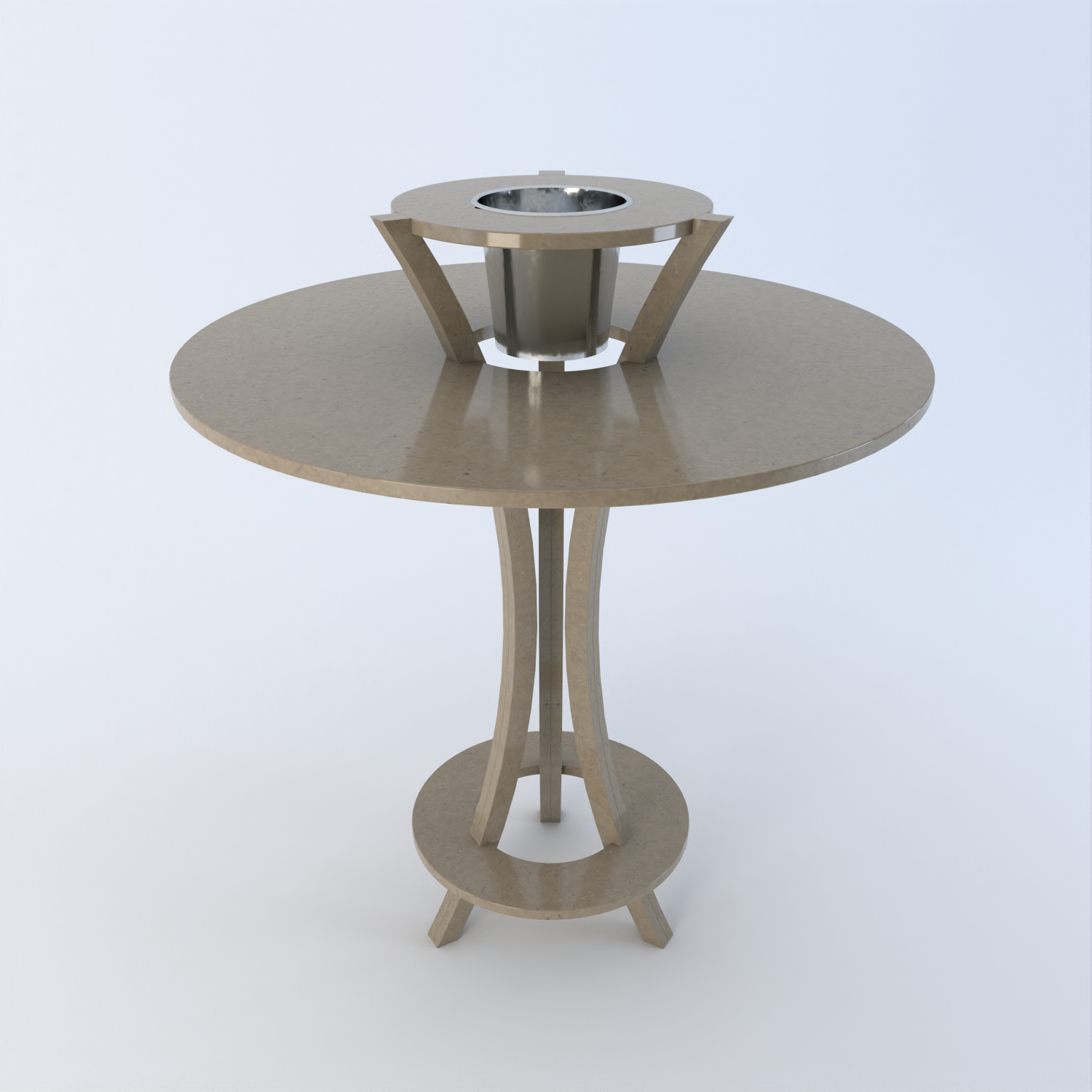 Quartz Bar Table