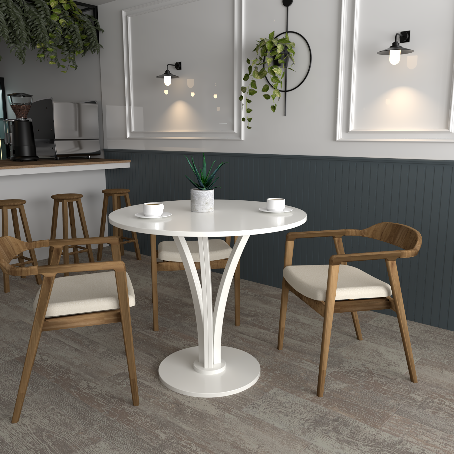 Bistro Quartz Dining Table
