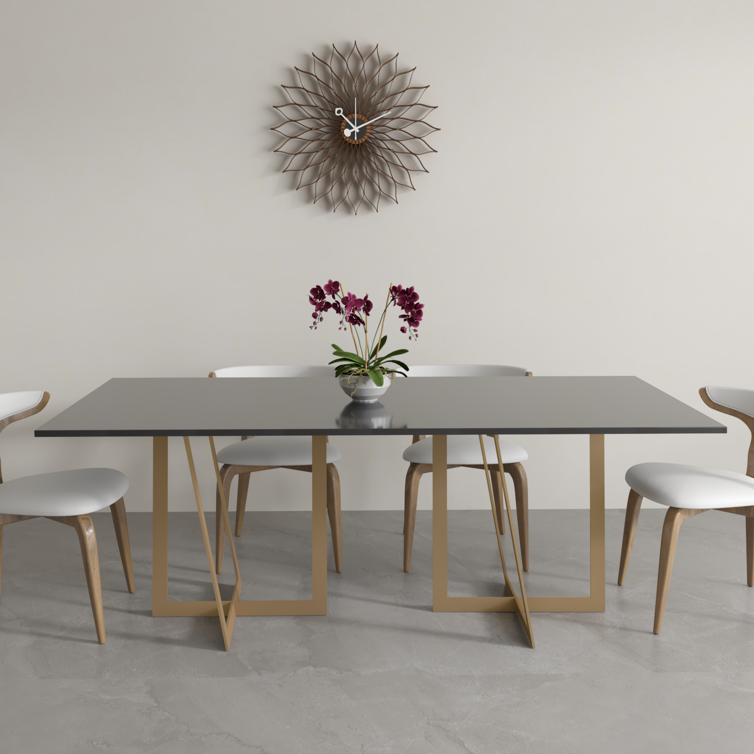 Capri Granite Dining Table