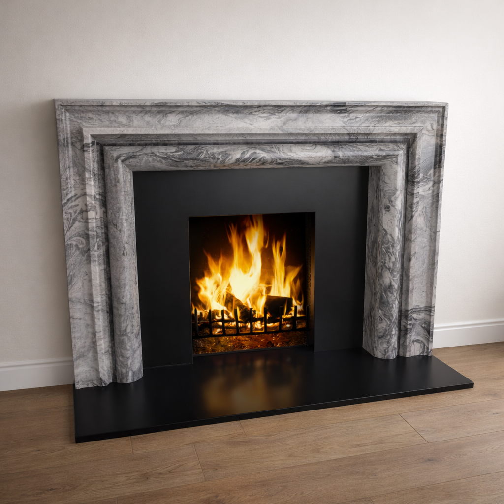 The Prometheus Granite Fireplace Surround