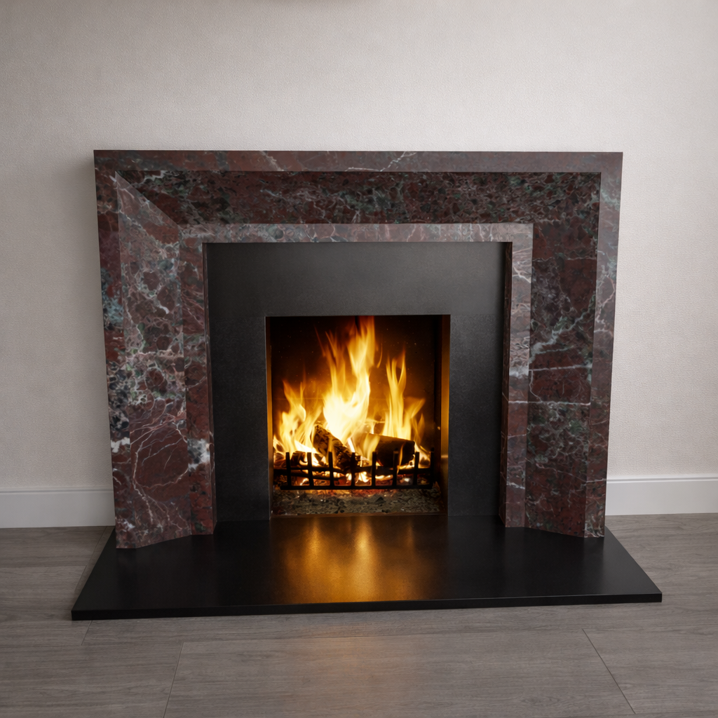 The Vesta Marble Fireplace Surround