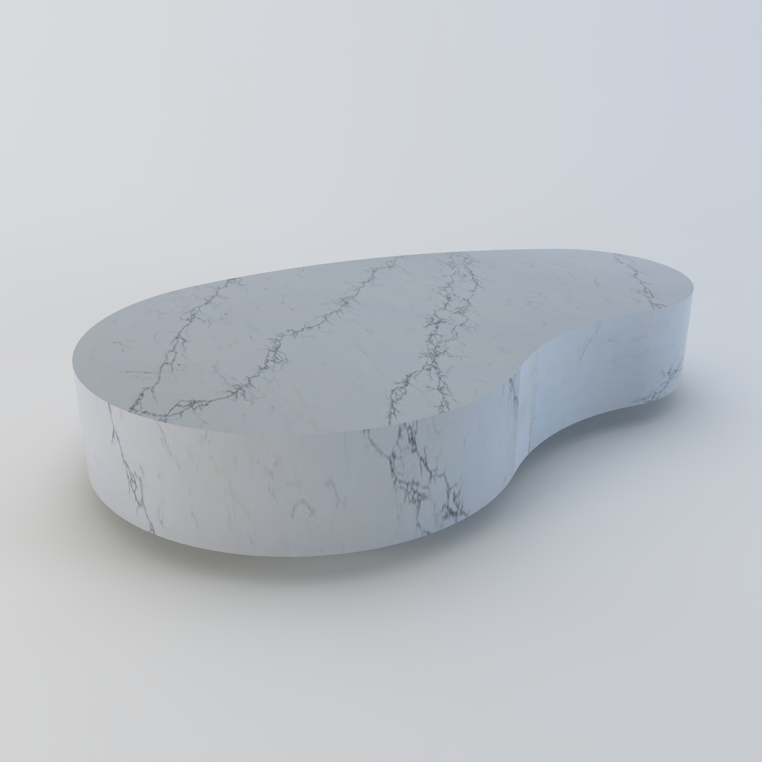 Château Curve Quartz Coffee Table