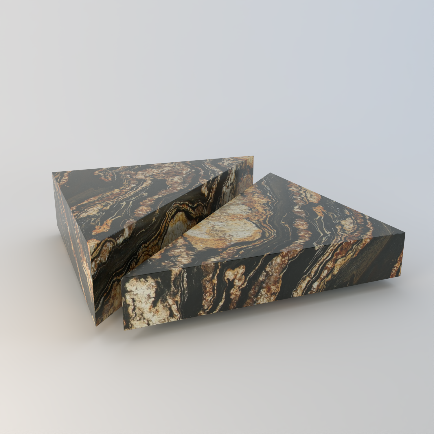 Château Duo Granite Coffee Table
