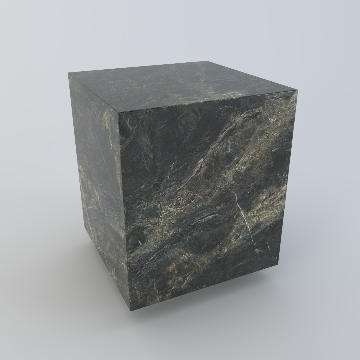 Château Pedestal Sintered Stone Side Table