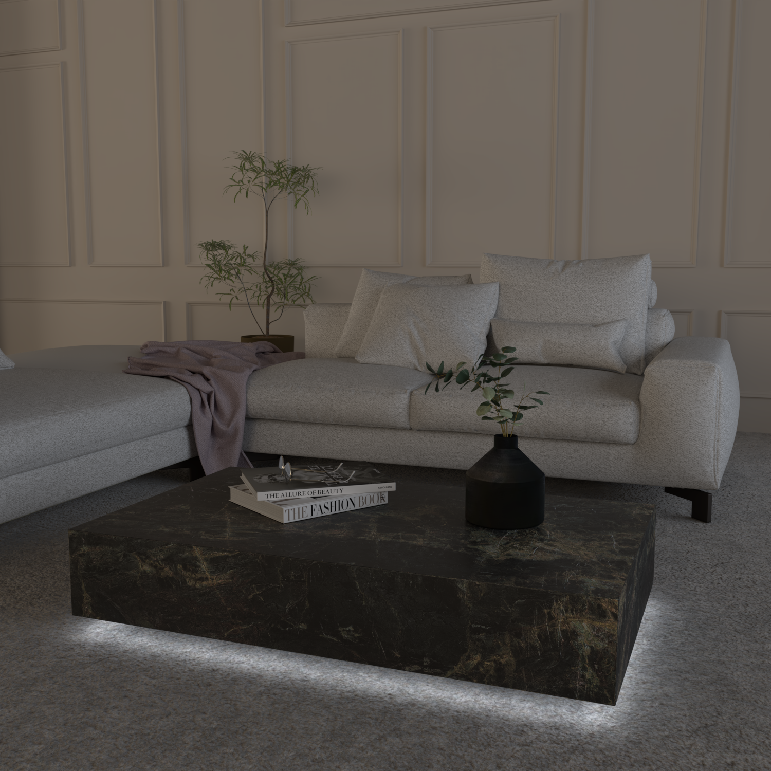 Château Chic Sintered Stone Coffee Table