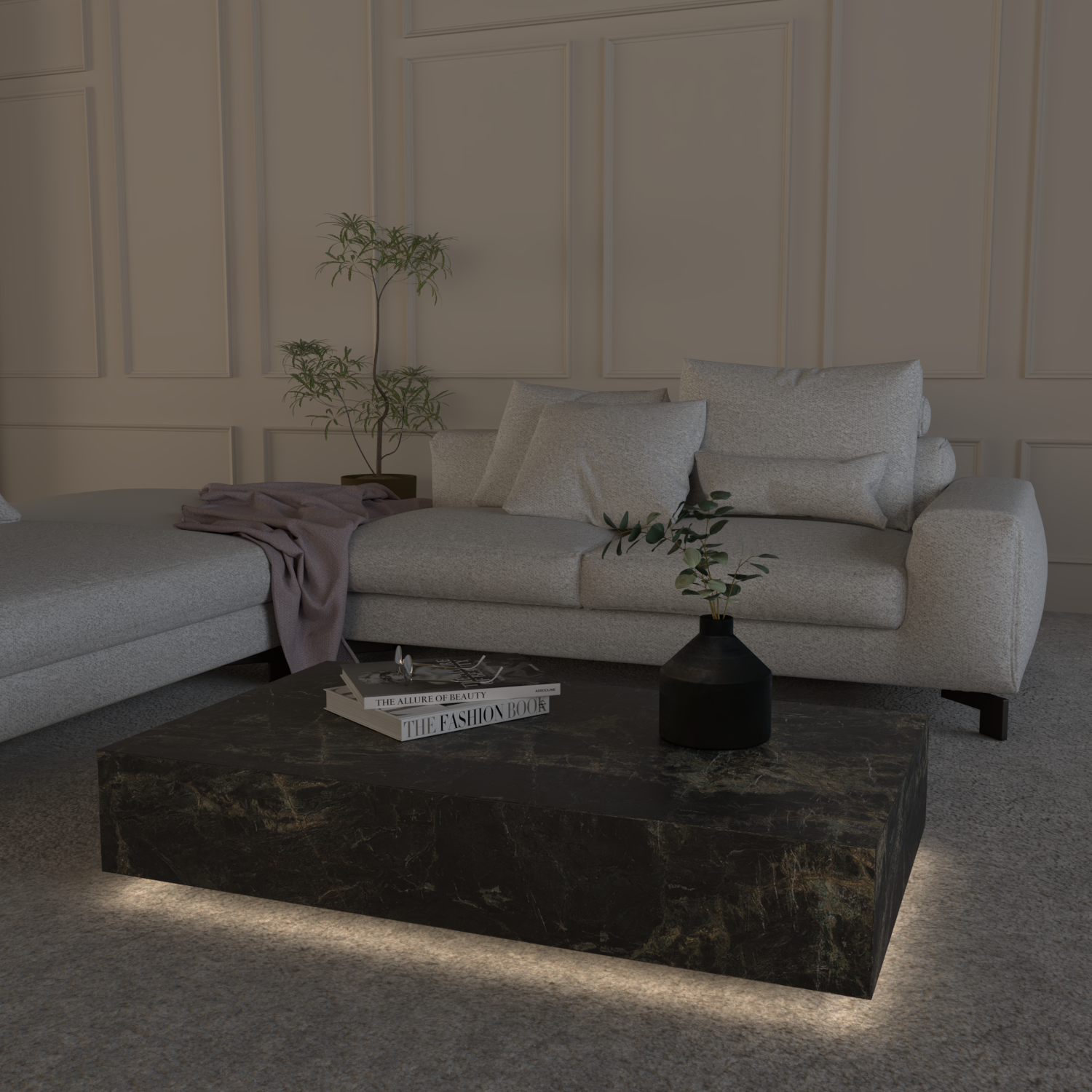Château Chic Sintered Stone Coffee Table