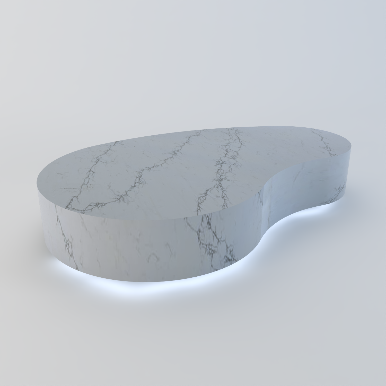 Château Curve Quartz Coffee Table