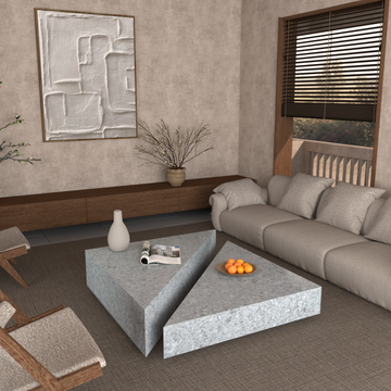 Château Duo Quartz Coffee Table