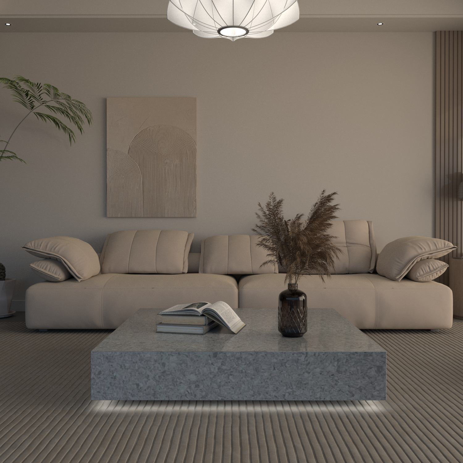 Château Quartz Coffee Table