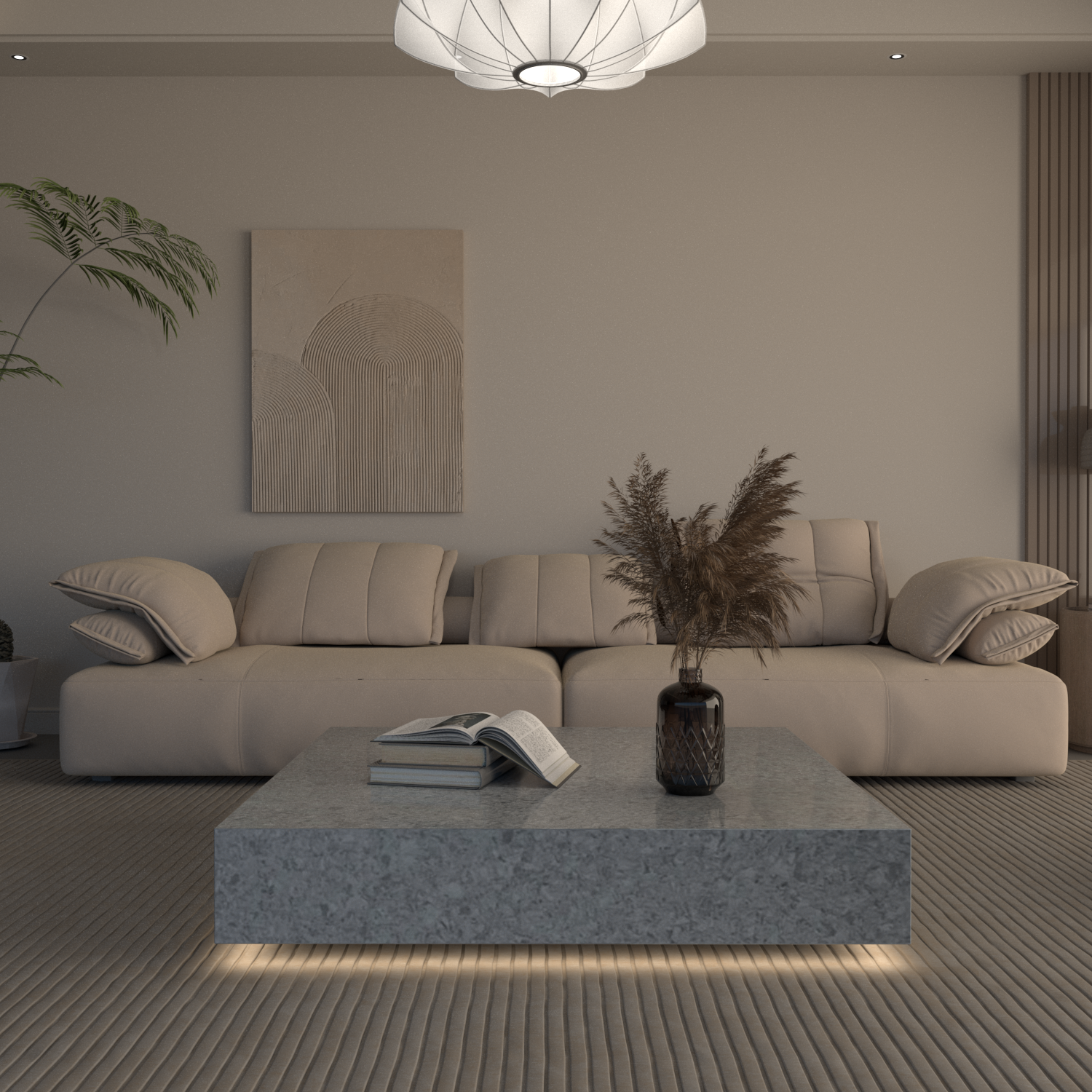 Château Quartz Coffee Table