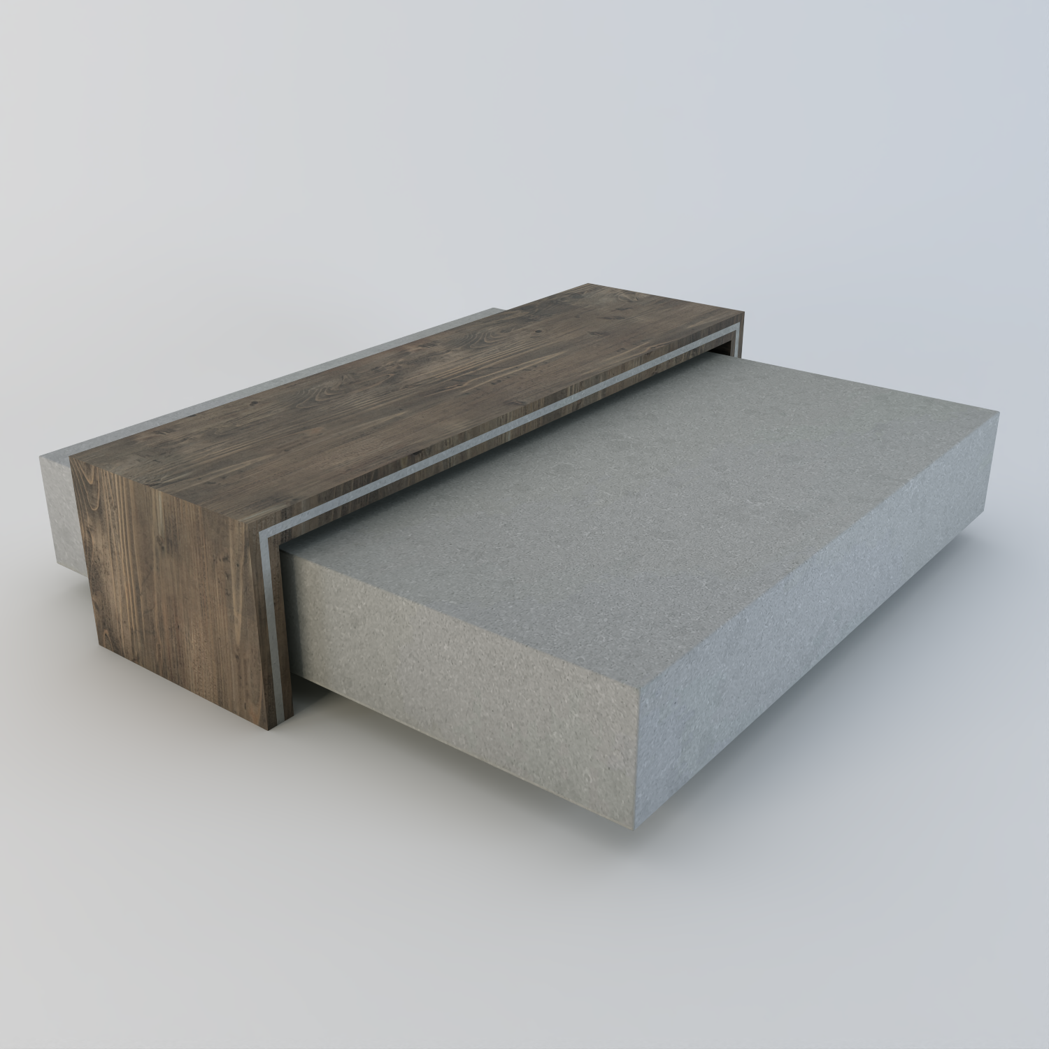 Château Rustique Quartz Coffee Table