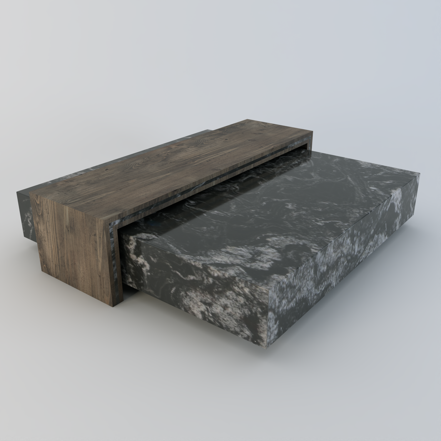 Château Rustique Granite Coffee Table
