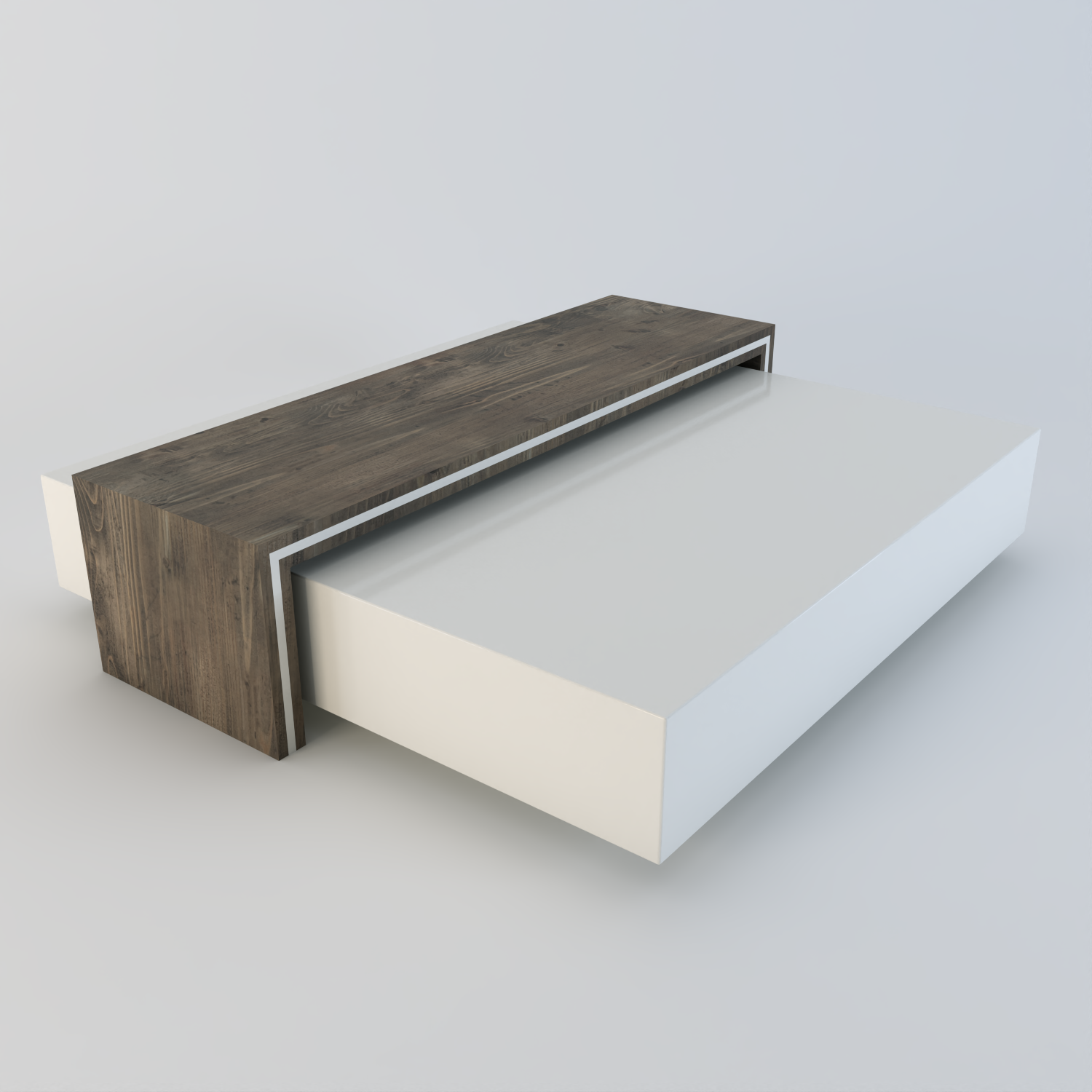 Château Rustique Quartz Coffee Table