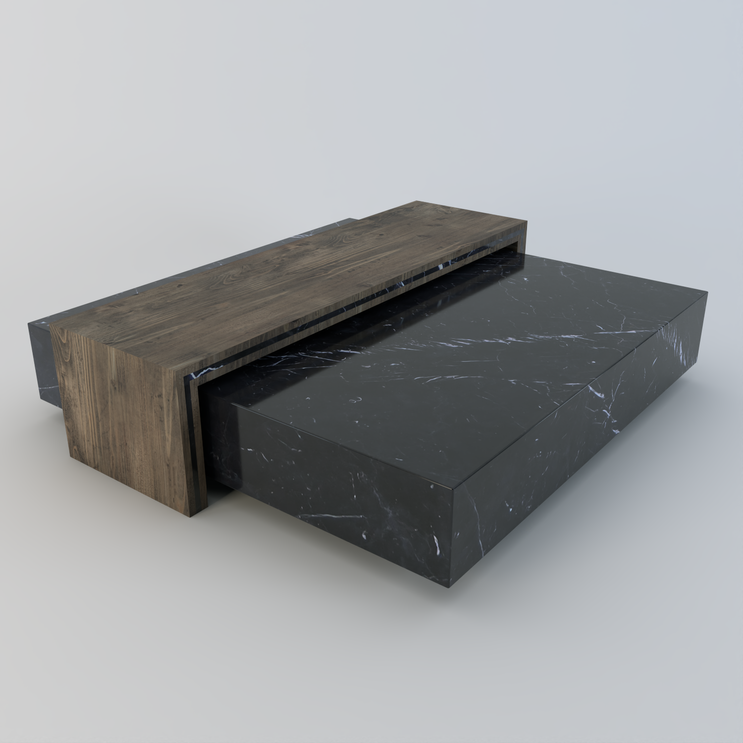 Château Rustique Marble Coffee Table