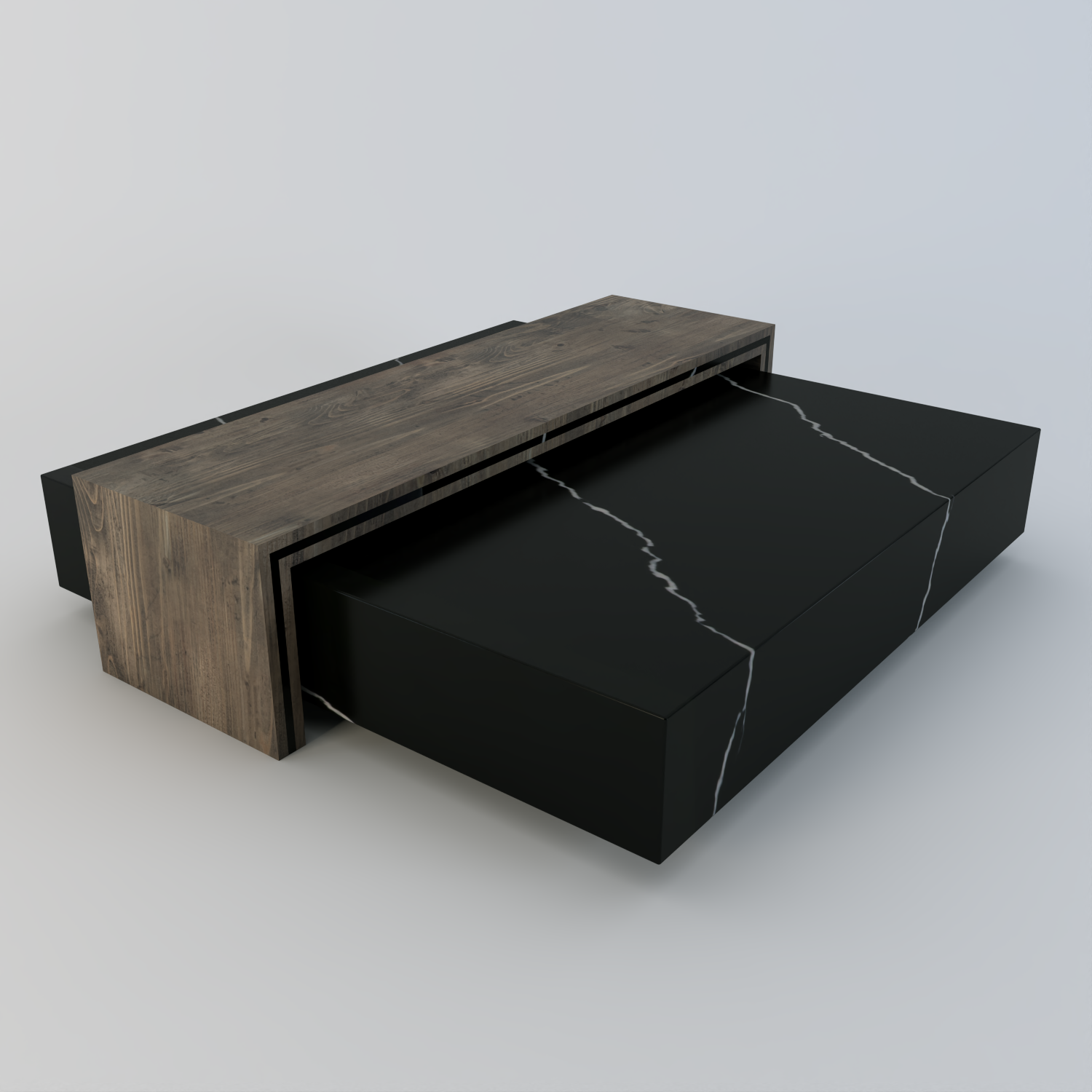 Château Rustique Quartz Coffee Table