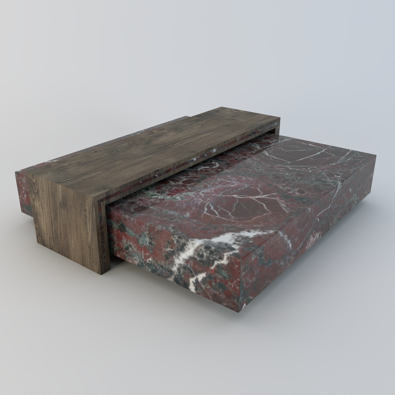 Château Rustique Marble Coffee Table