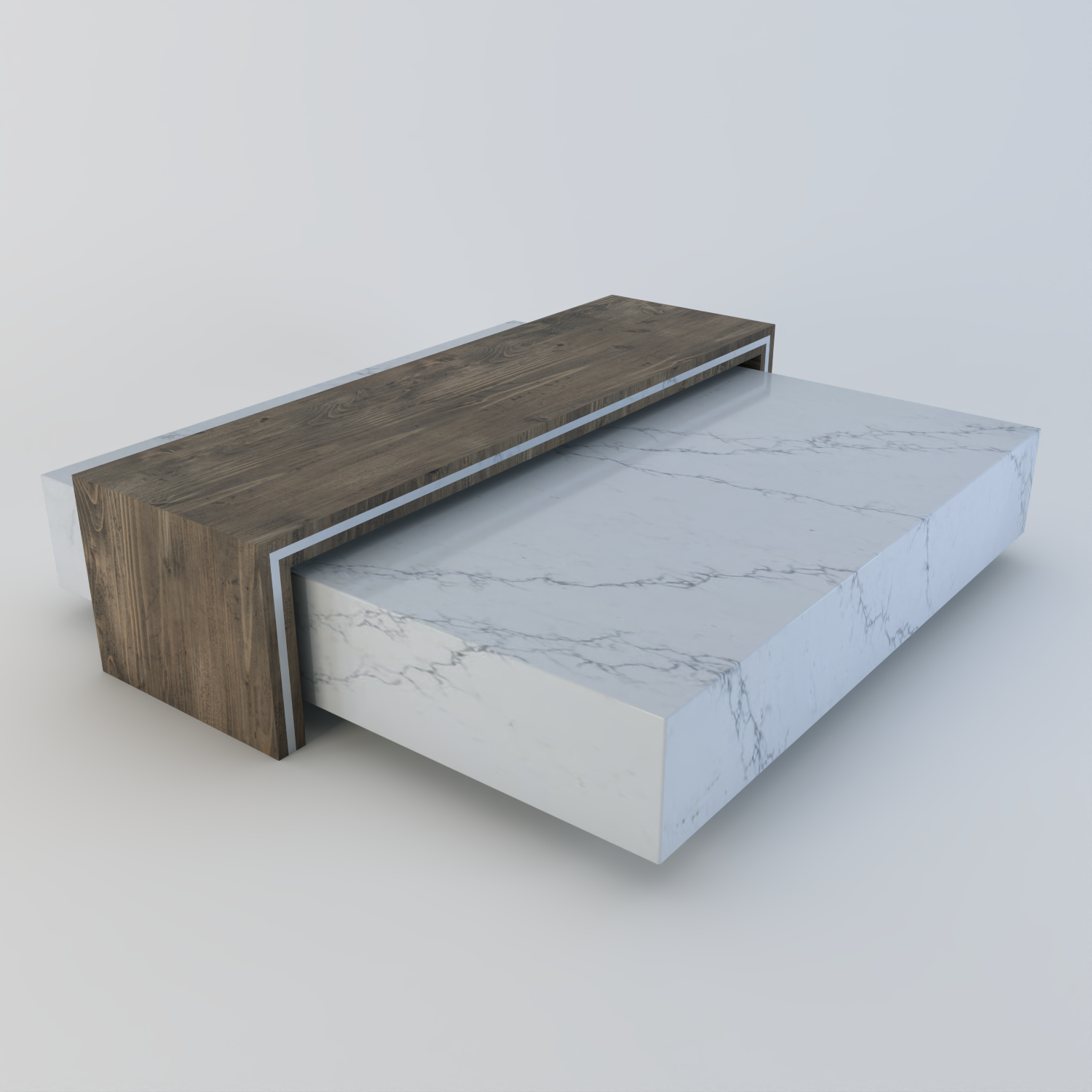 Château Rustique Quartz Coffee Table