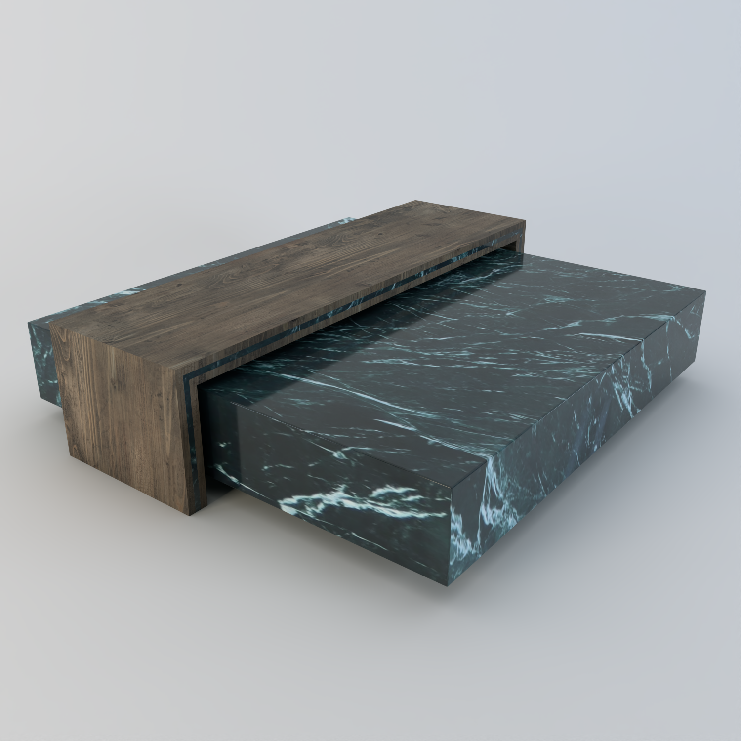 Château Rustique Marble Coffee Table