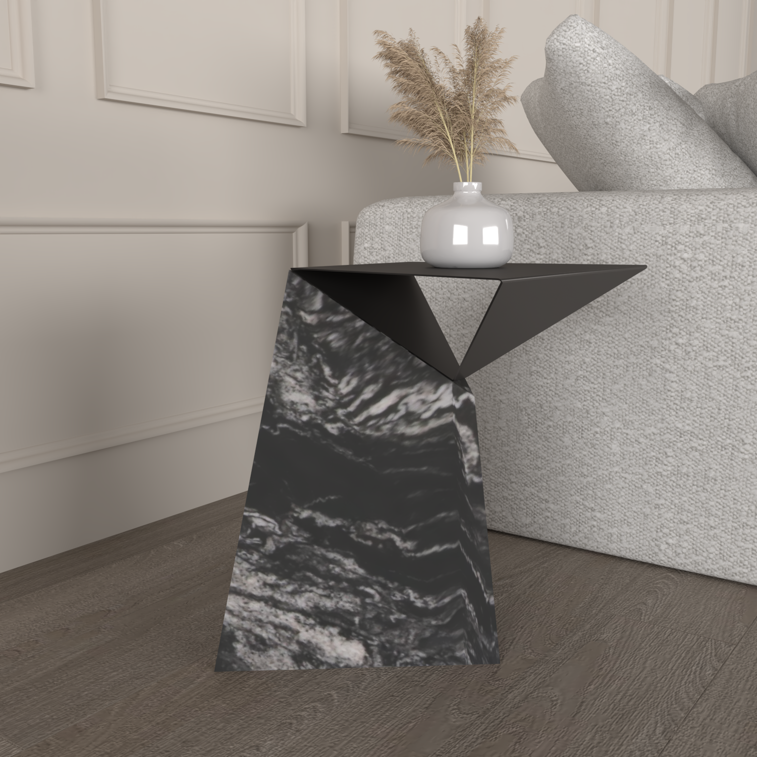 Concorde Granite Side Table