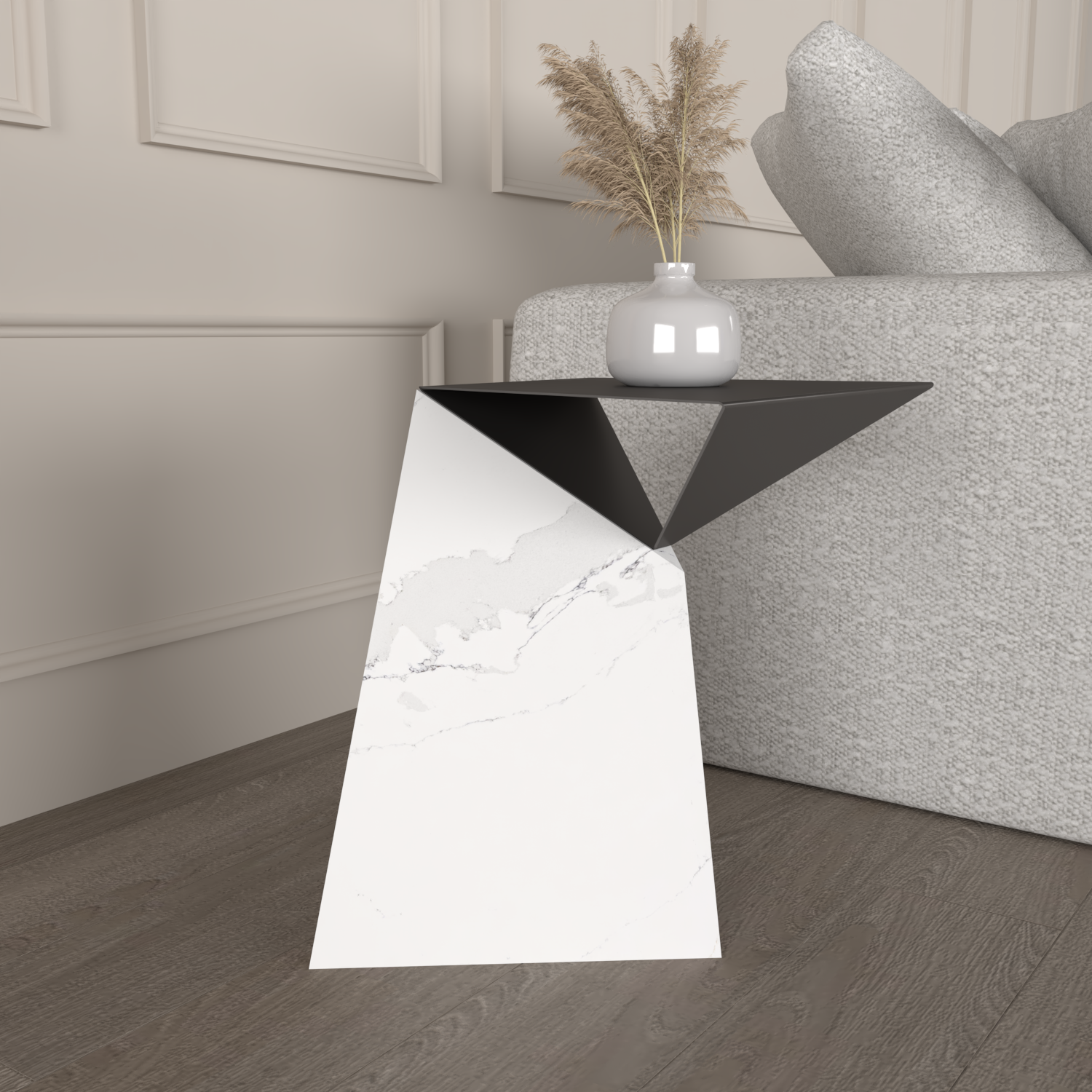 Concorde Quartz Side Table