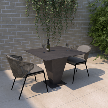 Crescendo Sintered Stone Outdoor Table