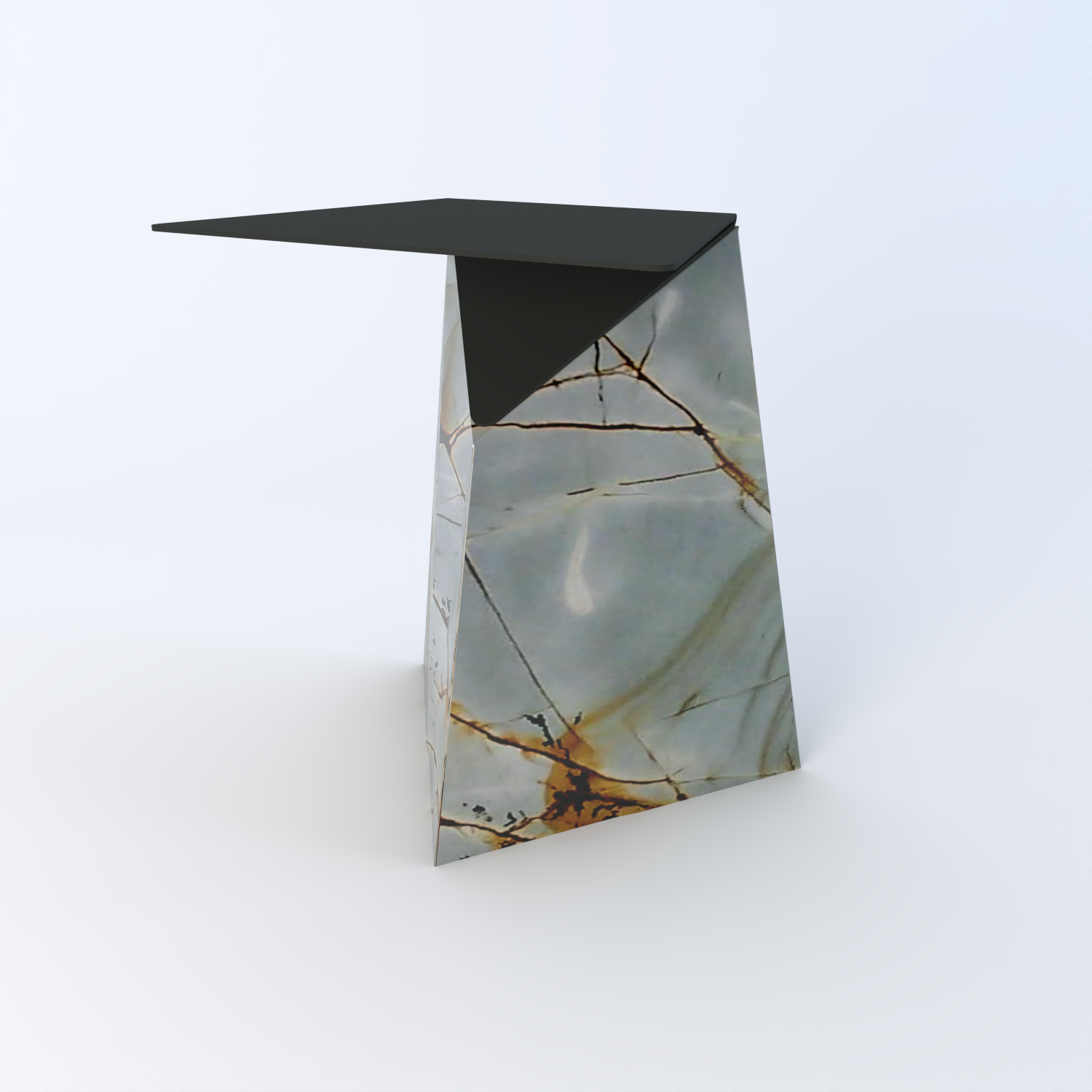 Delta Marble Side Table