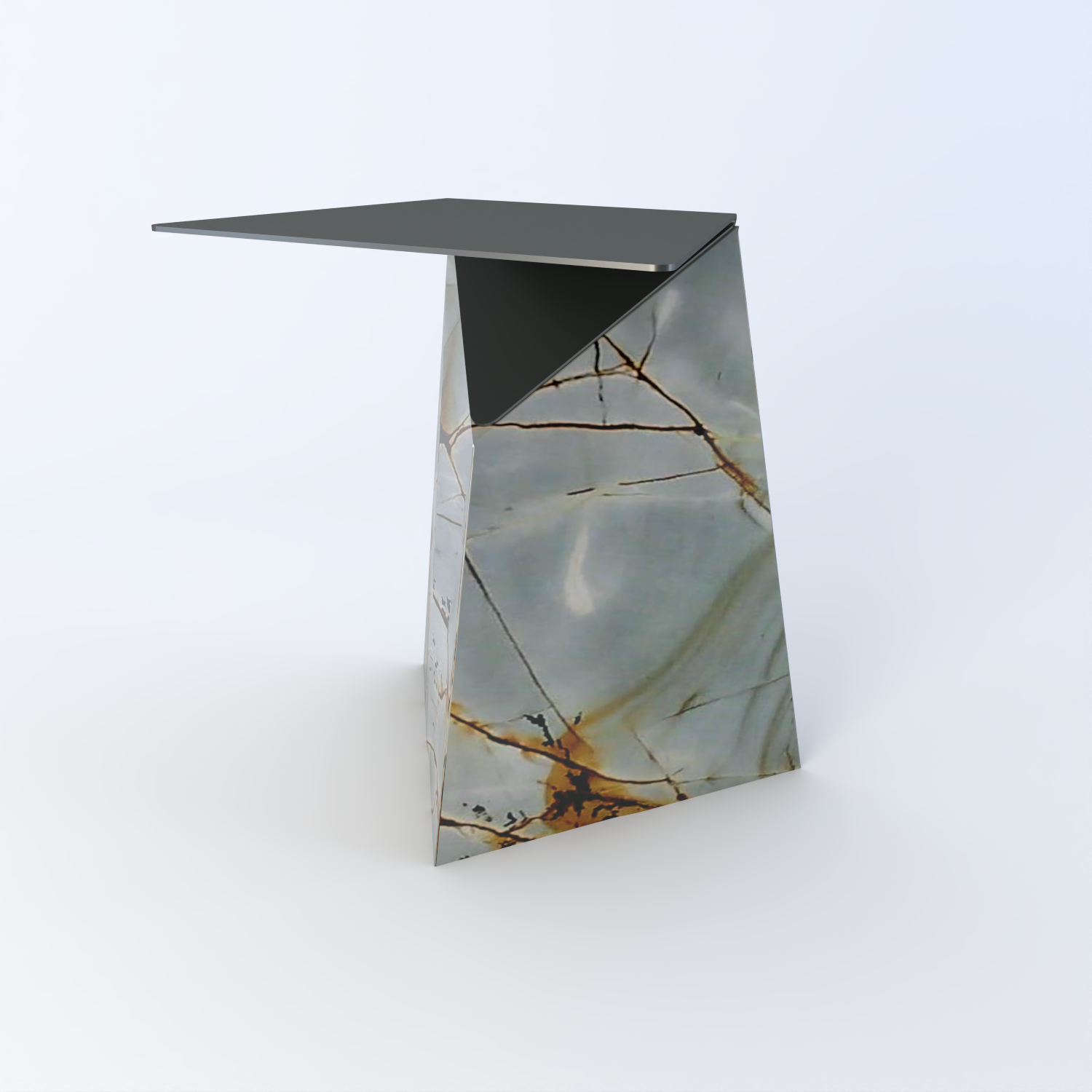 Delta Marble Side Table