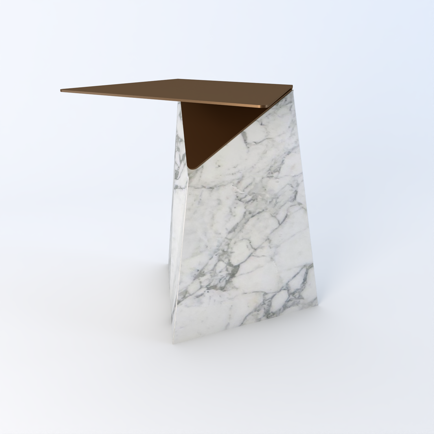 Delta Marble Side Table