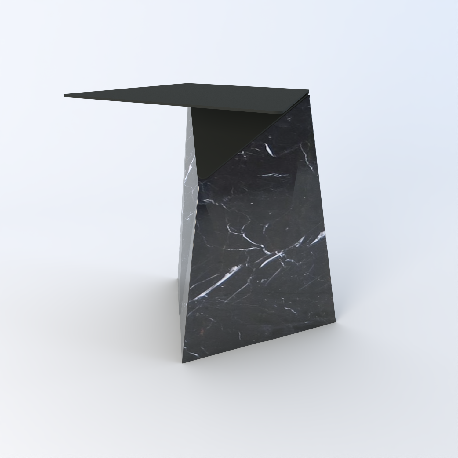 Delta Marble Side Table