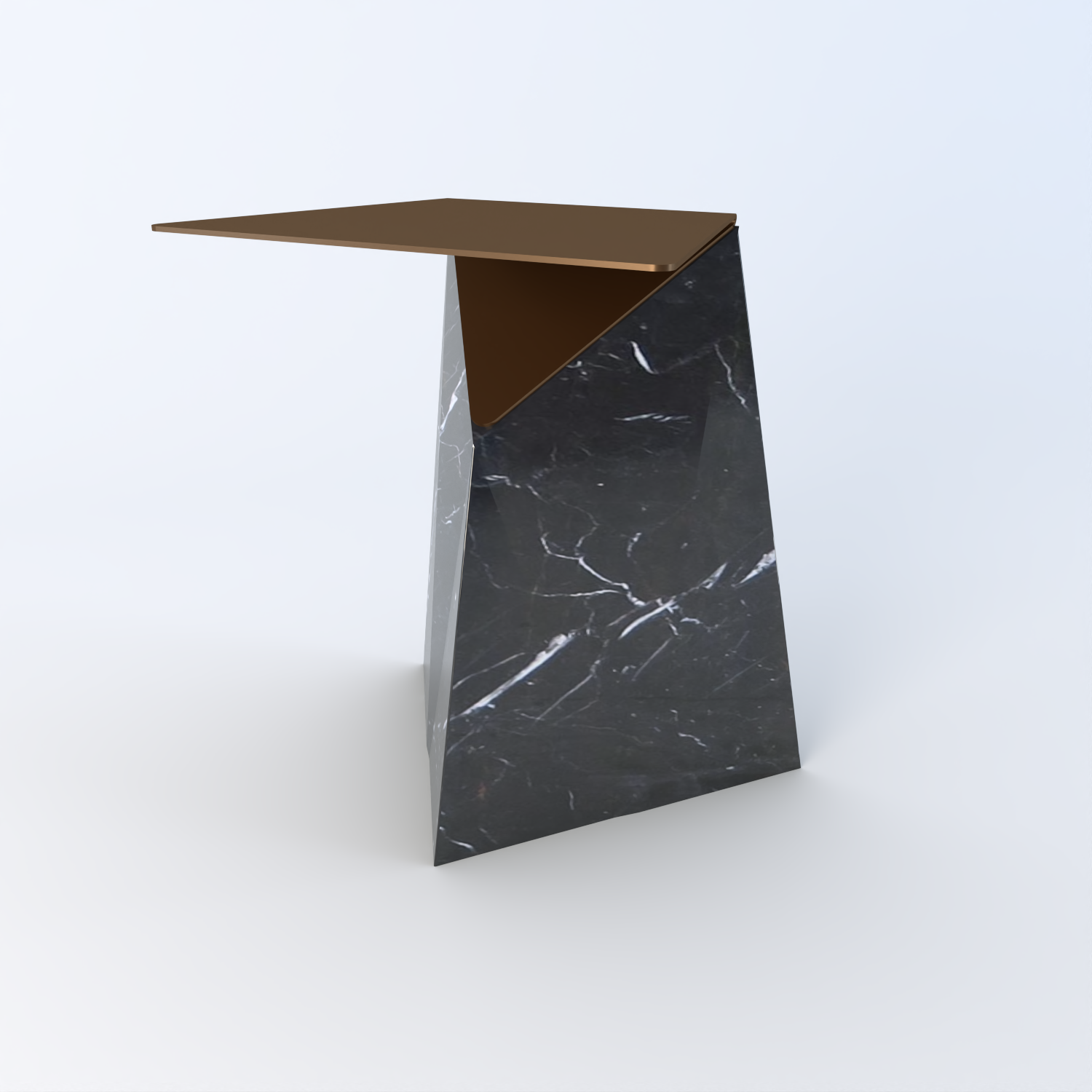 Delta Marble Side Table