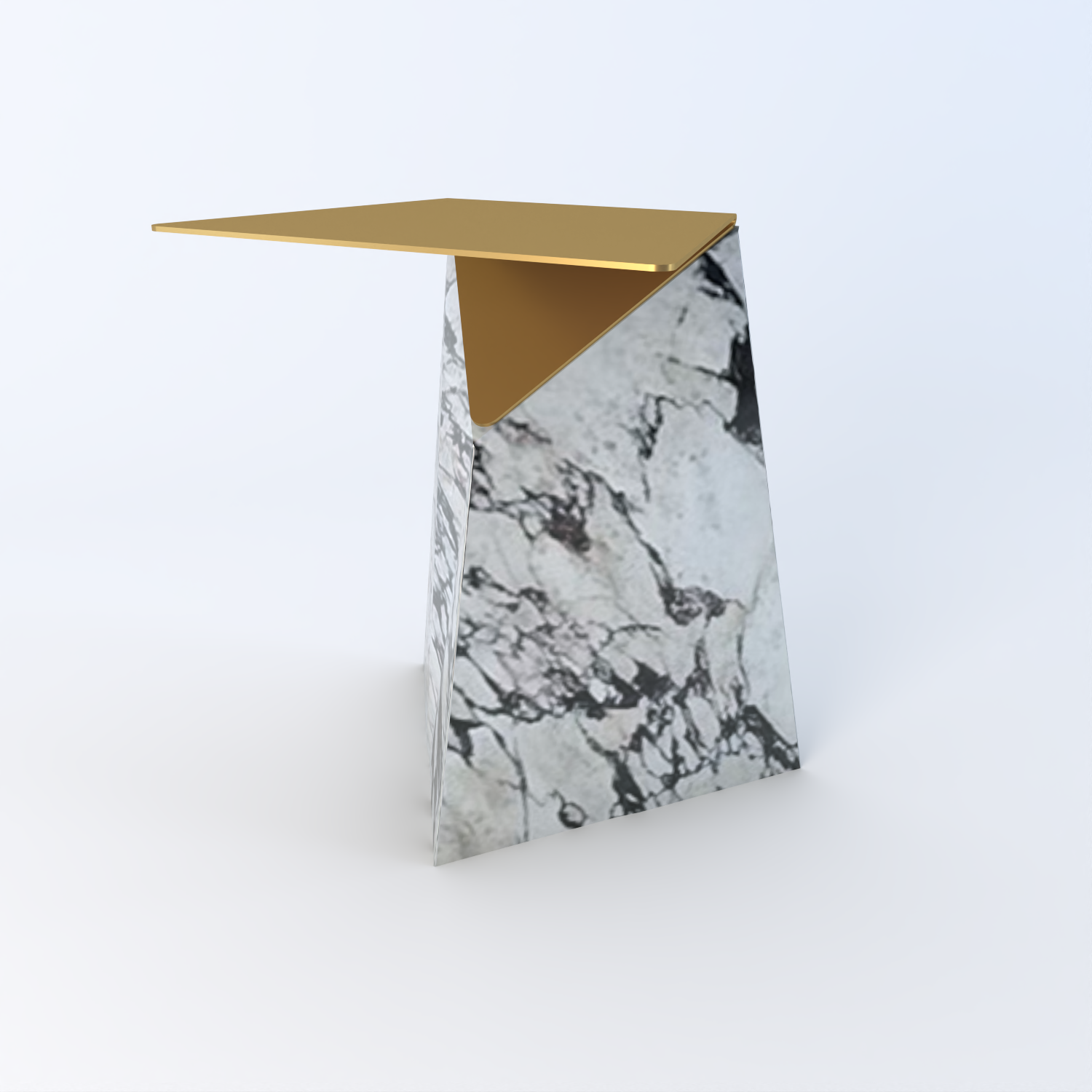 Delta Marble Side Table