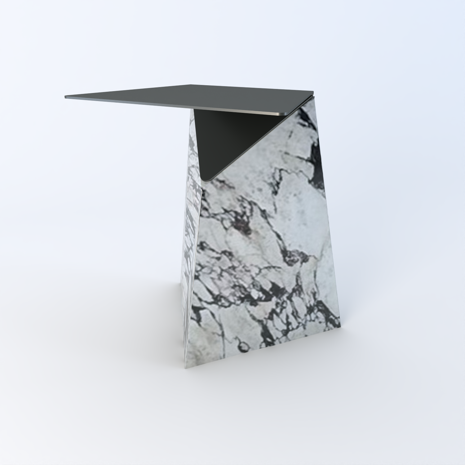 Delta Marble Side Table